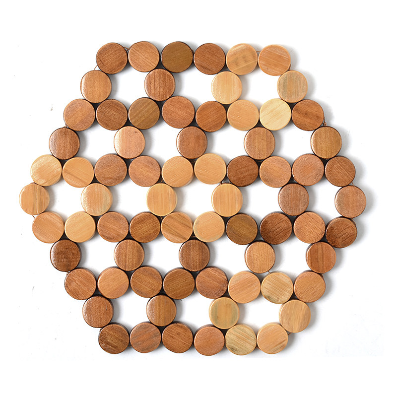 楠竹隔热垫10个装大号砂锅垫防烫镂空餐桌垫碗垫家用盘子垫竹杯垫,淘宝优惠券,粉丝福利购,淘宝优惠卷