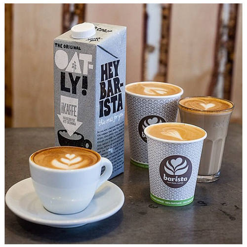 Oatly咖啡大师燕麦奶 欧力巧克力/原味咖啡伴侣植物奶饮料1L蛋白 - 图0