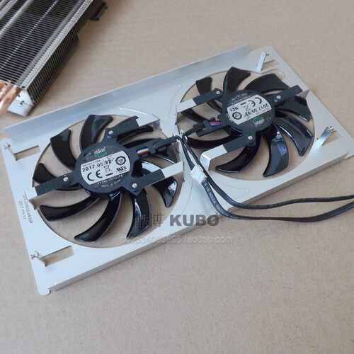 酷冷至尊9010双风扇 4热管显卡散热器 58mm孔位 4针温控接口 - 图2