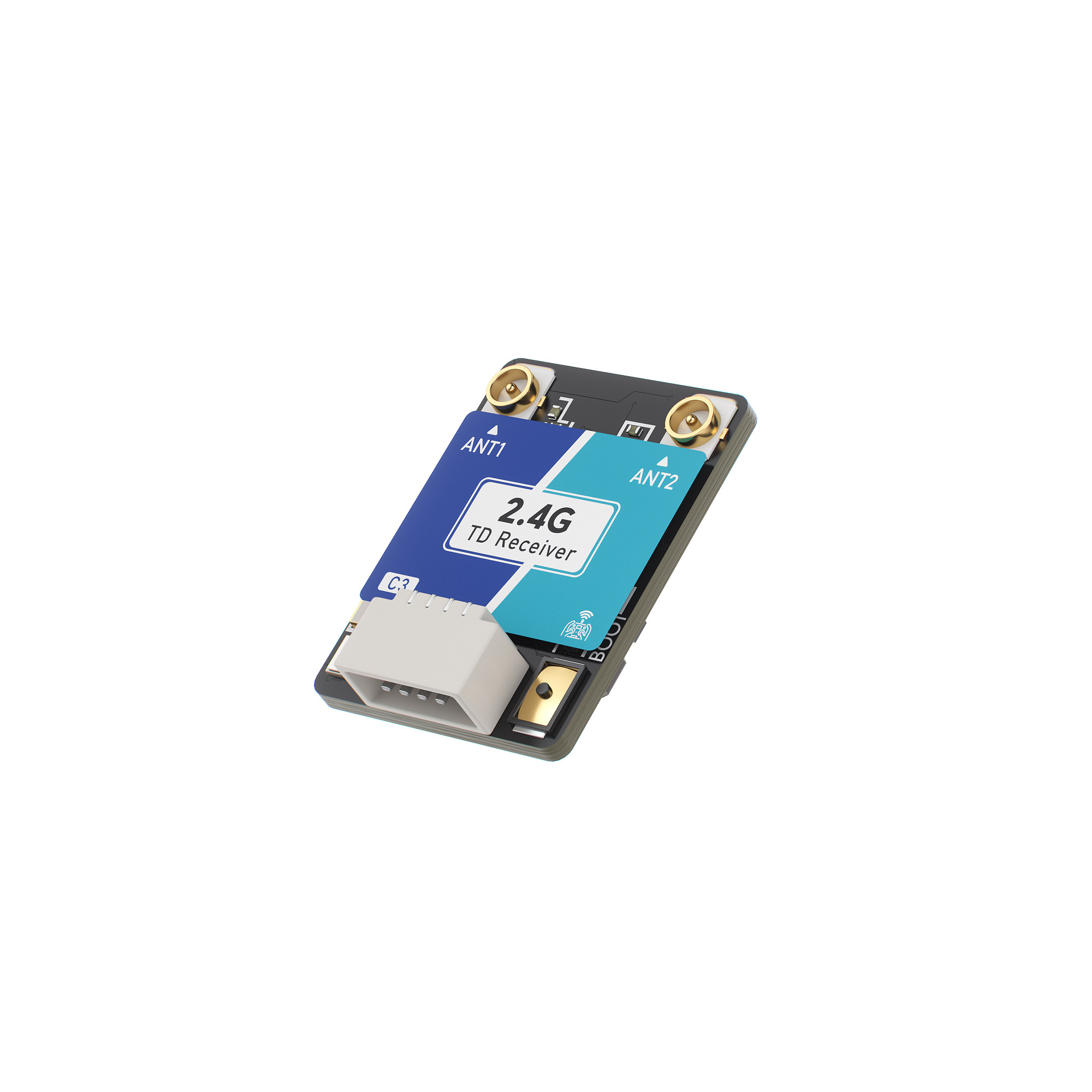 GEPRC格普 ELRS Nano DUAL 2.4G 真分集接收机 FPV穿越机配件,淘宝优惠券,粉丝福利购,淘宝优惠卷