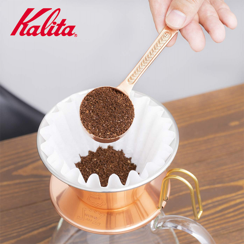 日本原装Kalita 卡莉塔 原色手冲咖啡滤纸 波纹蛋糕杯50张155/185 - 图2