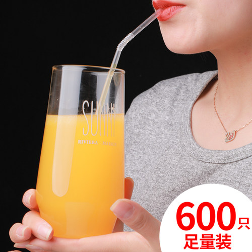 吸管一次性单独包装单支独立商用儿童食品级专用塑料弯头饮料宝宝 - 图0