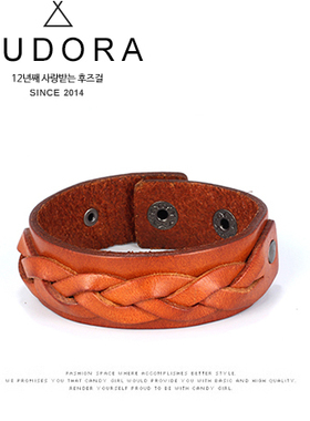 韩版复古民族风真皮森系手链包邮