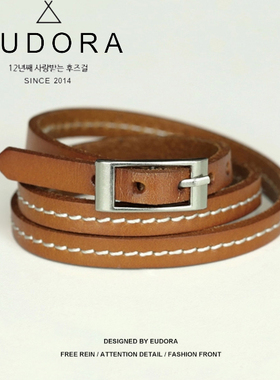 多圈红色时尚风复古百搭细手链