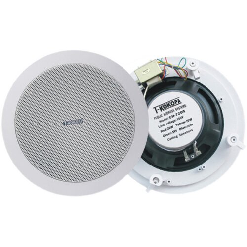 TKOKO同轴吸顶天花喇叭音箱CH-720/5/6/8背景音乐高端喇叭T-KOKO - 图2
