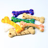 3D printed bone four-leaf clover fish bone pendant three-dimensional children's creative toy joint movable ornament gift gift