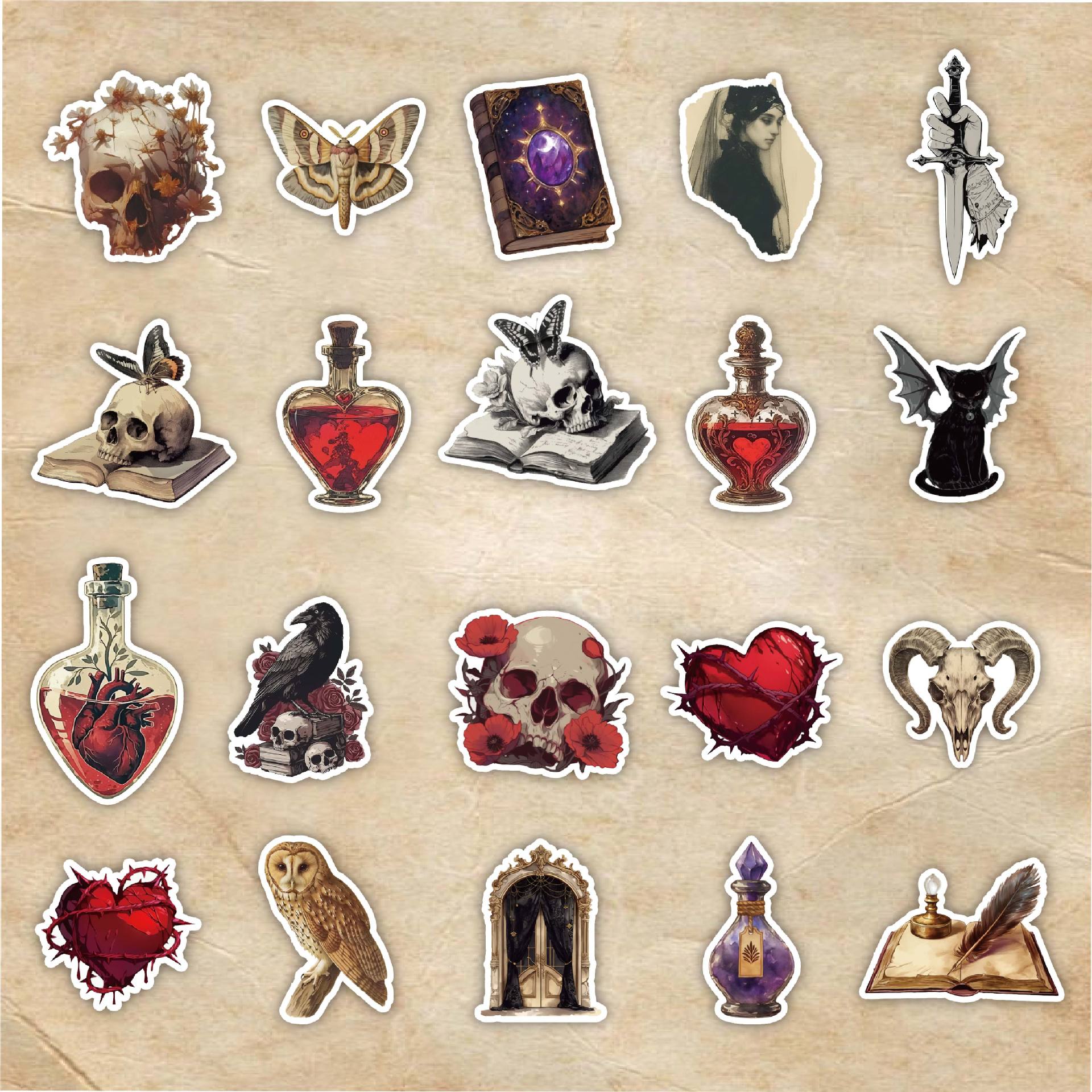 Secret Garden stickers nostalgic European retro handbook decoration
