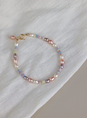 赛赛莉安女淡水珍珠手链减龄