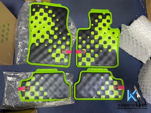 MINI迷你原厂 F5455565760 R5660 COOPER双门全天候橡胶脚垫 黑色 - 图0