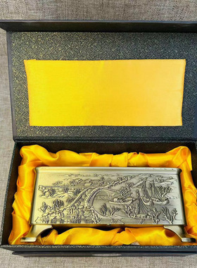 纯黄铜餐巾纸盒铜器抽纸盒摆件