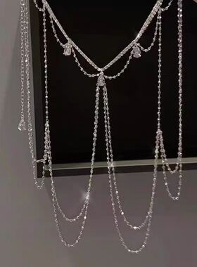晚宴礼服身体链肩链胸链