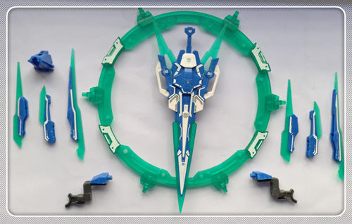 1:144 RG 量子 00Q GN剑4 沙札比  新安洲 步枪 00R 天使飞翼武器 - 图2