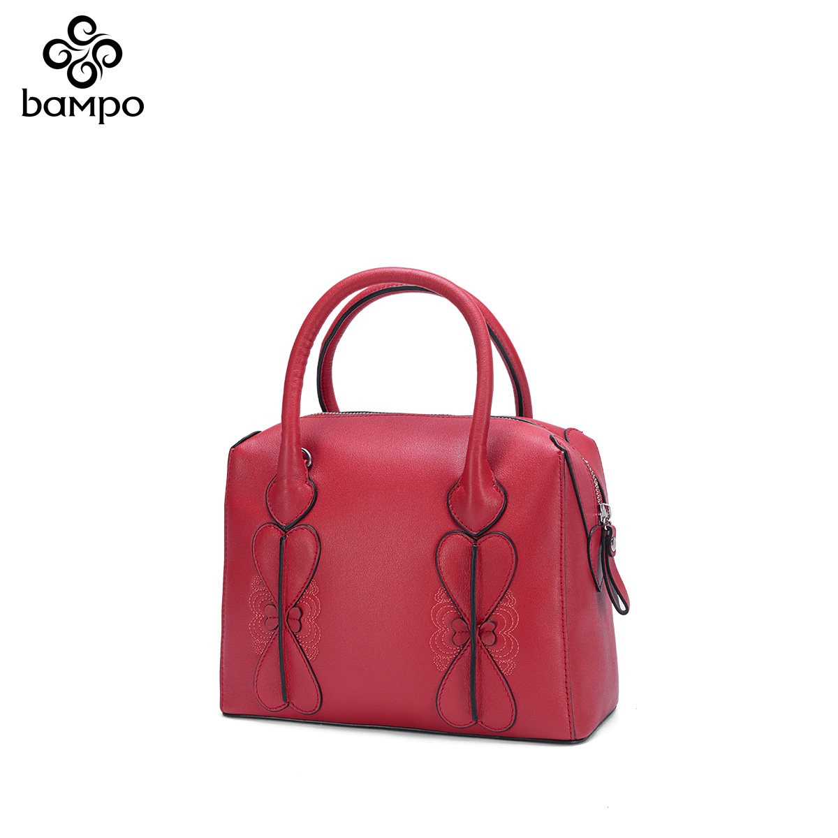 半坡真皮2020年新款复古单肩枕头包 半坡饰族女士包袋