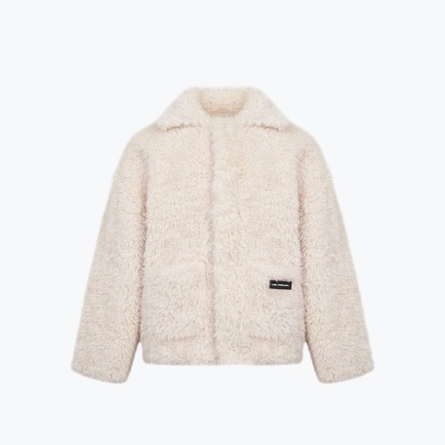 ANN ANDELMAN  秋冬新款男女同款立领毛毛外套银泰百货 301286 - 图2