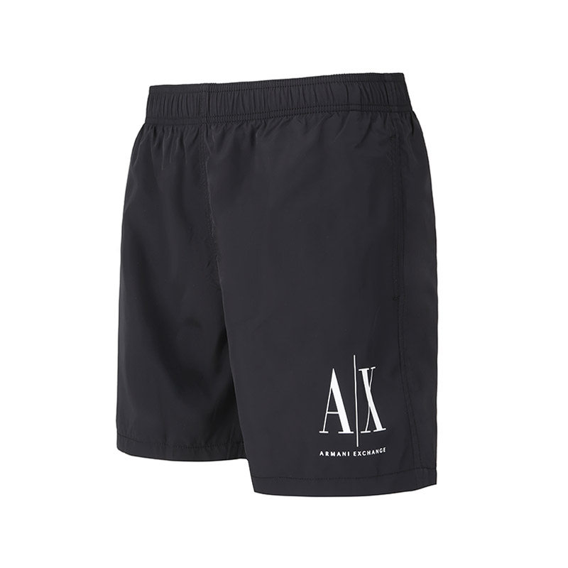 Armani Exchange阿玛尼 男士休闲游泳短裤沙滩裤银泰百货 300095,淘宝优惠券,粉丝福利购,淘宝优惠卷