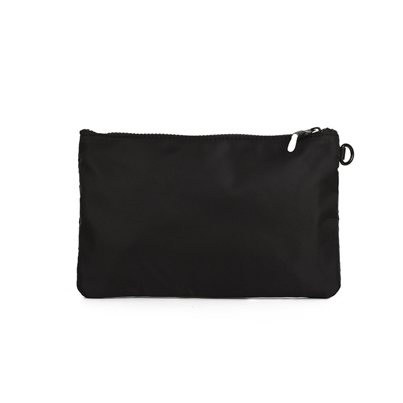 范思哲男士聚酯纤维中号手拿包 银泰百货精品男士包袋