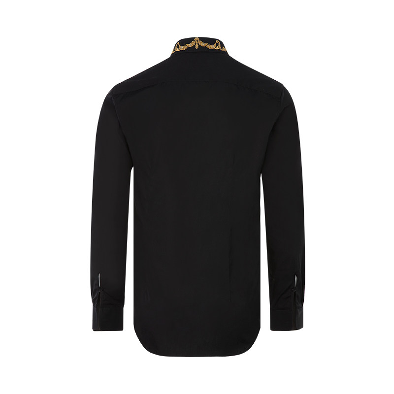 versace /范思哲多色棉质领部衬衫 银泰百货精品衬衫