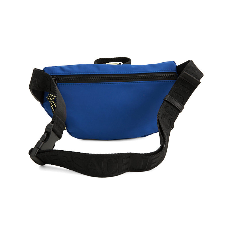 versace jeans couture蓝色腰包 银泰百货精品男士包袋