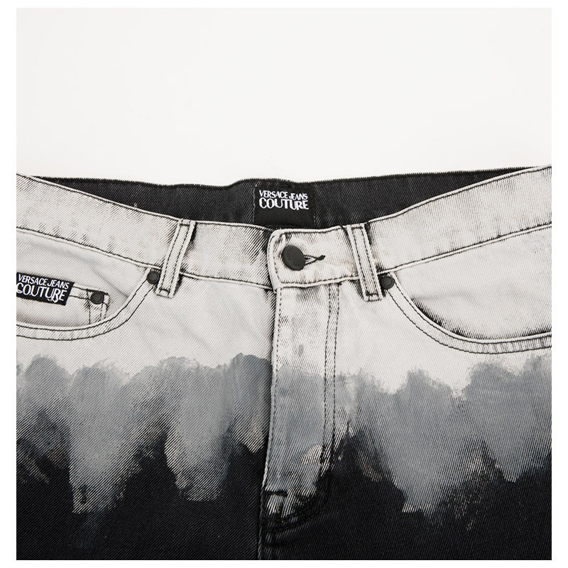 范思哲versace jeans couture短裤 银泰百货精品牛仔裤