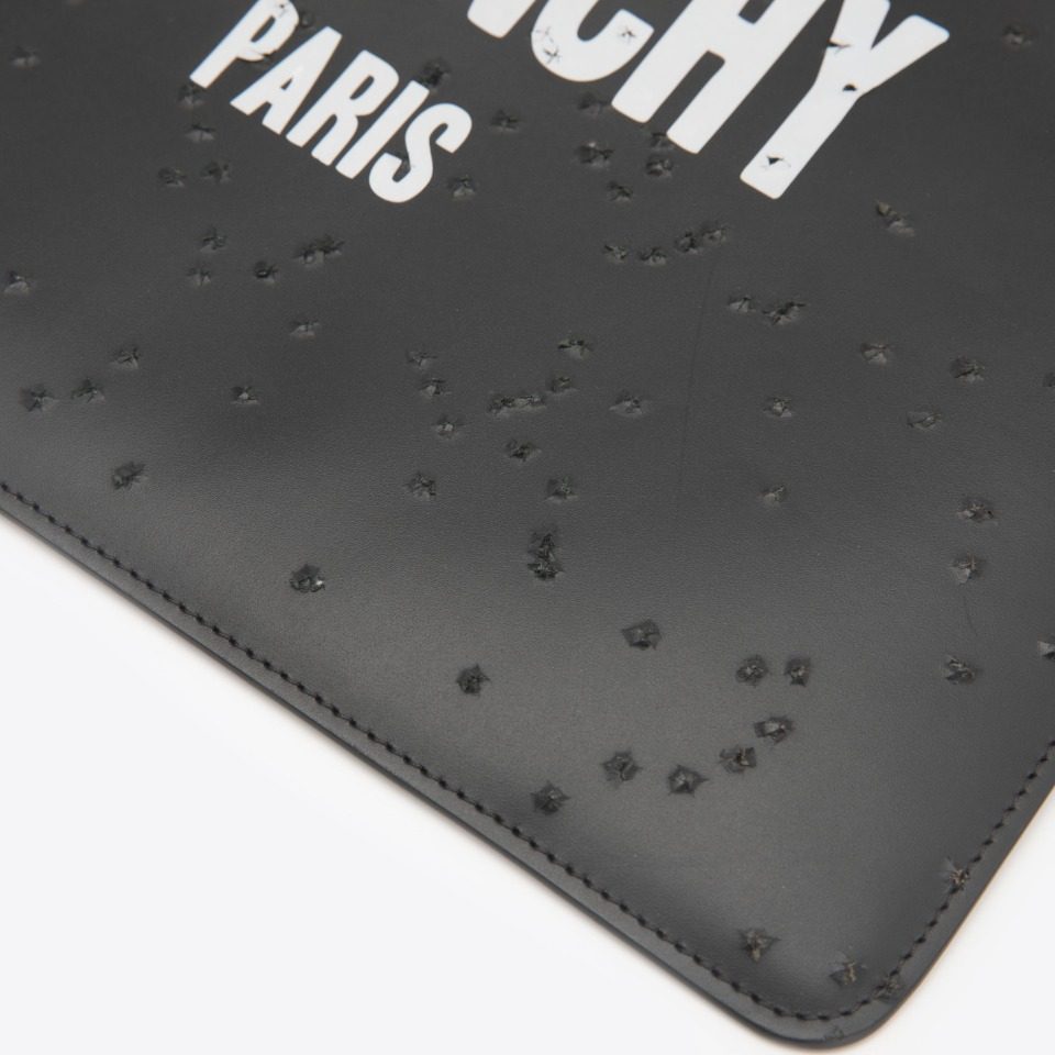 GIVENCHY纪梵希 新品男士logo破坏潮流手拿包银泰百货精品 301604,淘宝优惠券,粉丝福利购,淘宝优惠卷