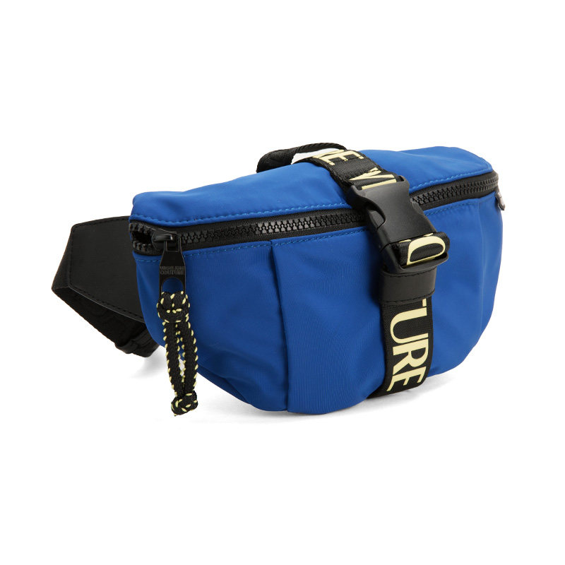 versace jeans couture蓝色腰包 银泰百货精品男士包袋