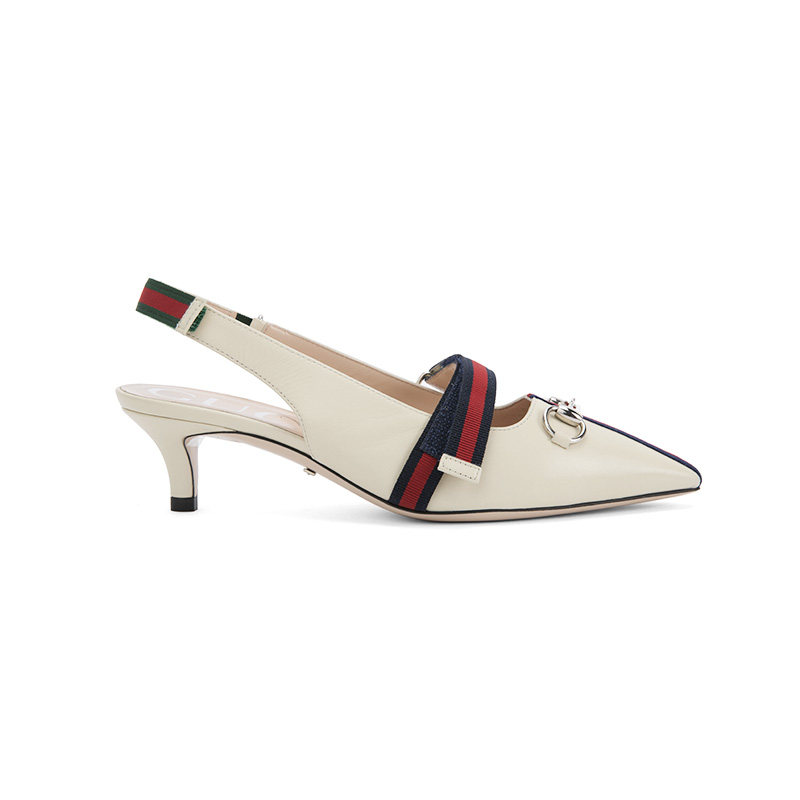 gucci /古驰50mm牛皮材质高跟凉鞋 银泰百货精品时装凉鞋