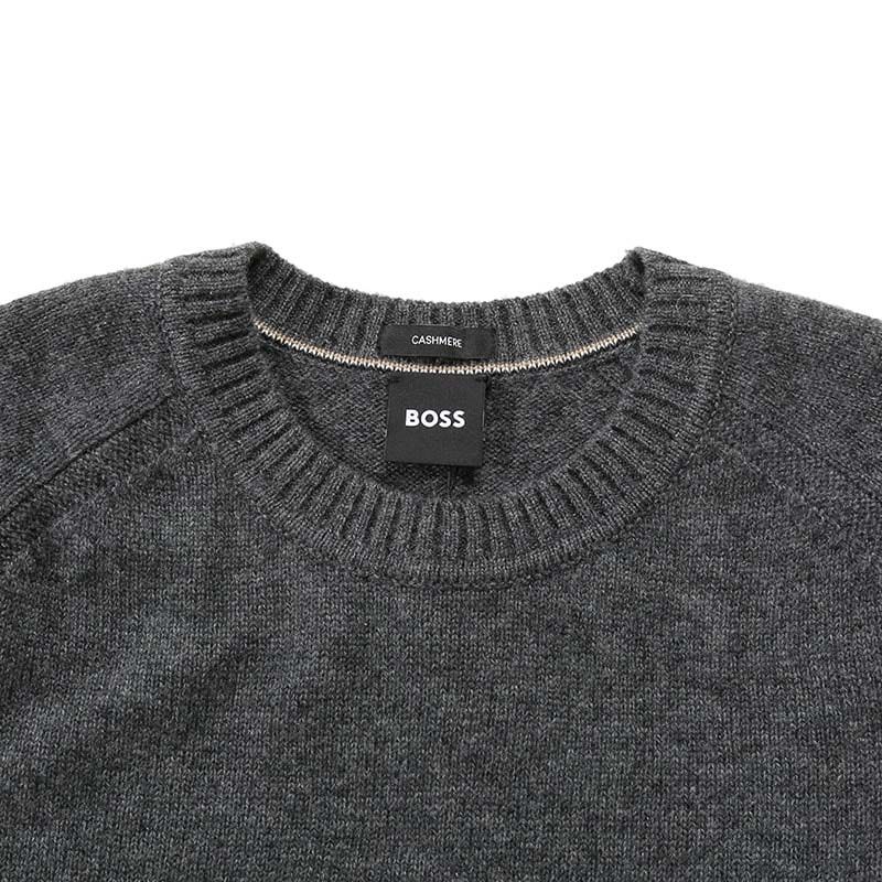 Hugo Boss雨果博斯 男士black系列圆领长袖羊绒衫针织衫300095,淘宝优惠券,粉丝福利购,淘宝优惠卷