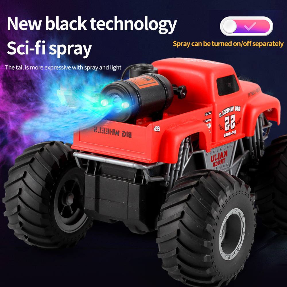 Spray remote control car ricochet pickup truck school bus车 - 图1