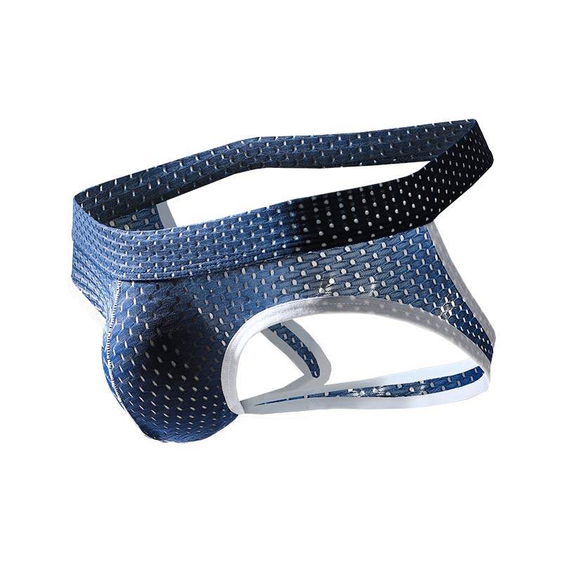 镂空双丁内裤男低腰冰丝T裤弹力紧身性感裤衩舒适丁字裤男生短裤,淘宝优惠券,粉丝福利购,淘宝优惠卷