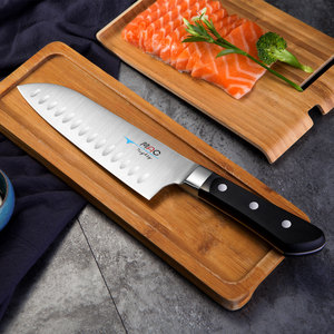 真久作日本进口三德刀主厨师家用切牛肉片日式料理锋利刀具MSK65