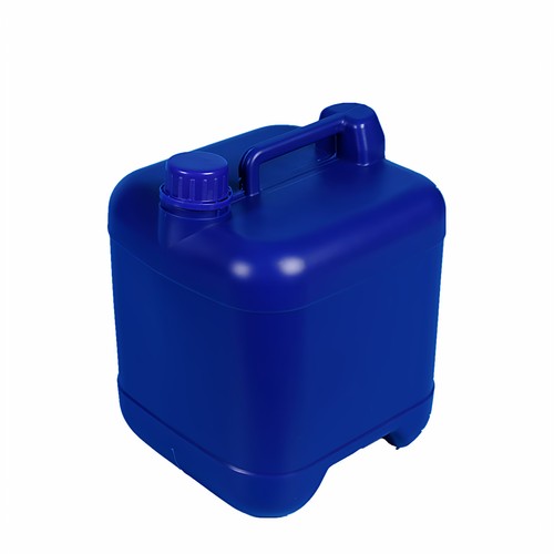 加厚塑料方罐5升10L方形塑料桶胶水塑胶壶化工废液油水酒精堆码桶 - 图3