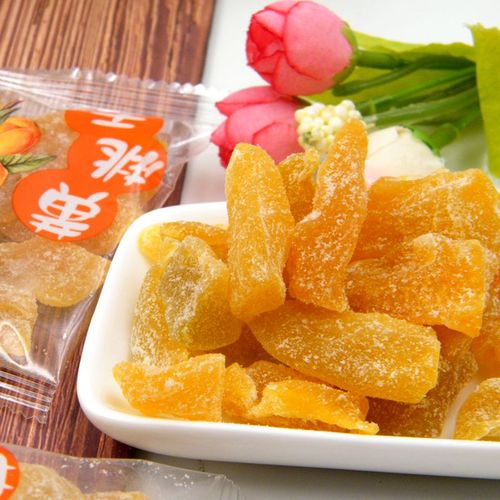 西湖梅园黄桃干500g小包装水果干蜜饯桃干果脯休闲零食桃子肉干