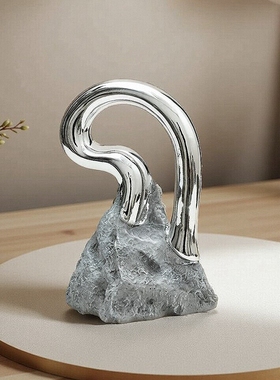 现代轻奢树脂雕塑台面软装饰品