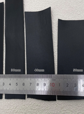 DIY手工黑色PU材质二折压条服装包边条滚边带服装家居装饰带子
