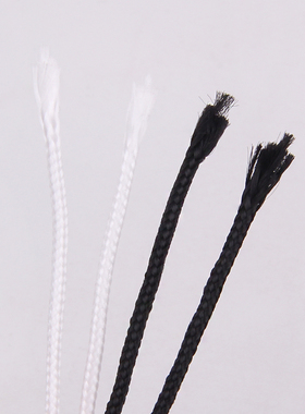 黑白PP丙纶编织绳四针绳子束口抽绳包芯绳批发diy手工编制材料
