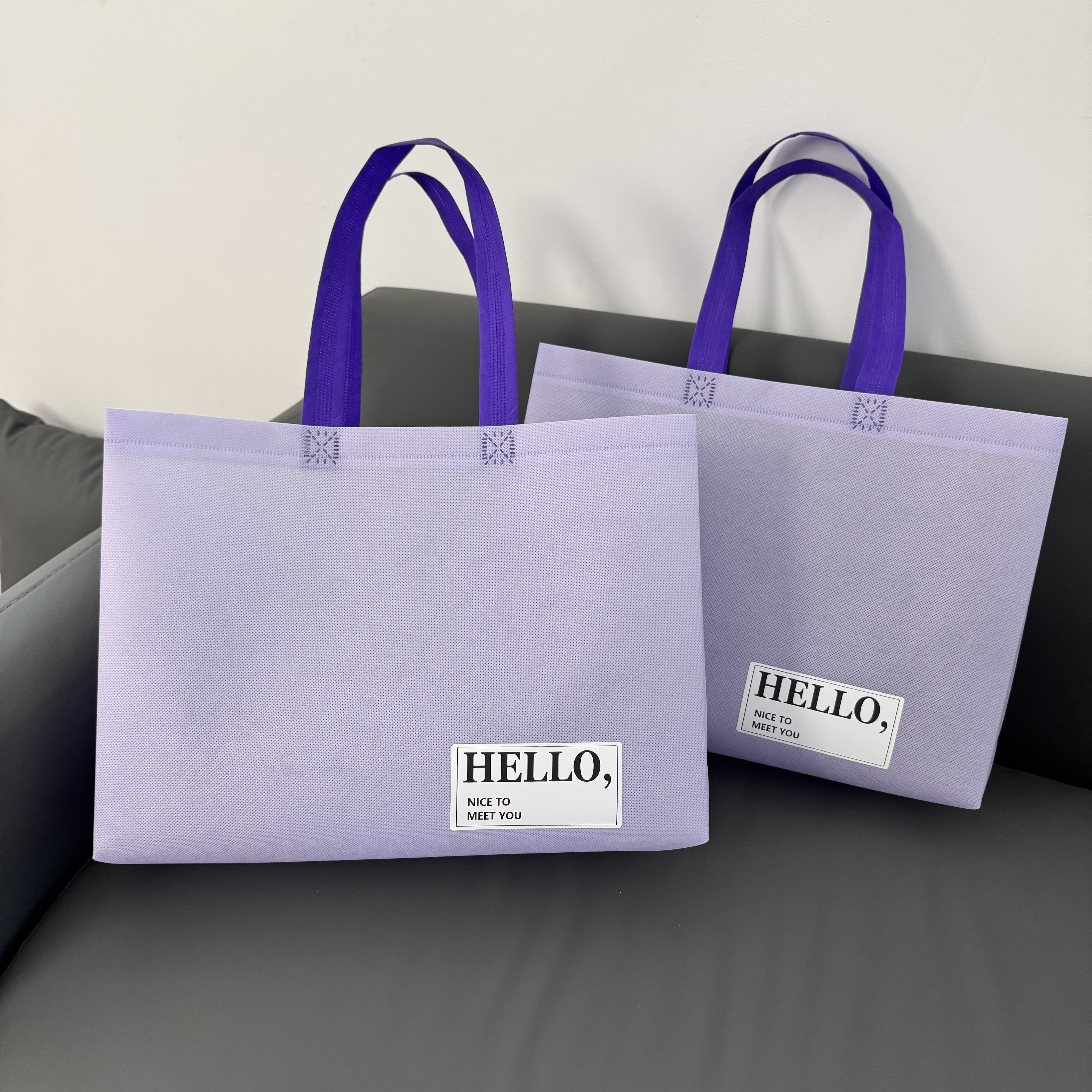 高档加厚清新无纺布手提袋子衣物女装店用礼品购物收纳带定制logo,淘宝优惠券,粉丝福利购,淘宝优惠卷