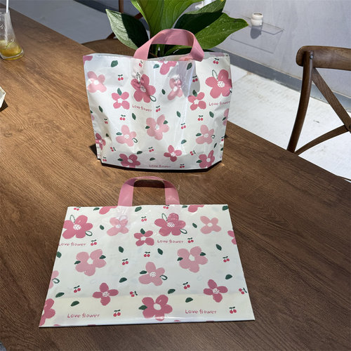 服装店用塑料女装店批发塑料手提袋子包装购物收纳礼品袋时尚外出 - 图3