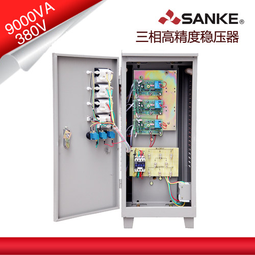 三科TNS(SVC)-9000VA、9000W自动化仪器、数控机床专用三相稳压器 - 图0
