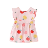 Наряд маленькой принцессы, хлопковый водонепроницаемый нагрудник для девочек