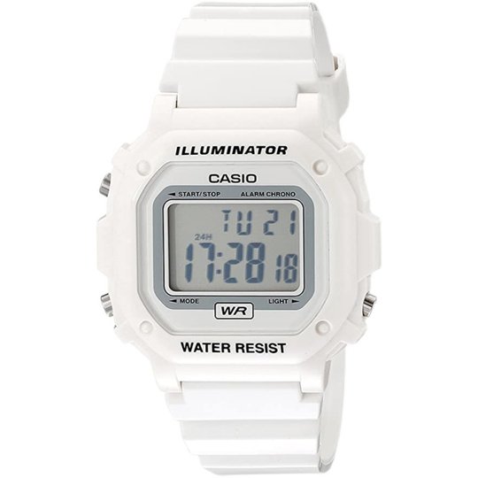 Casio Damenuhr quadratisch im Retro-Stil