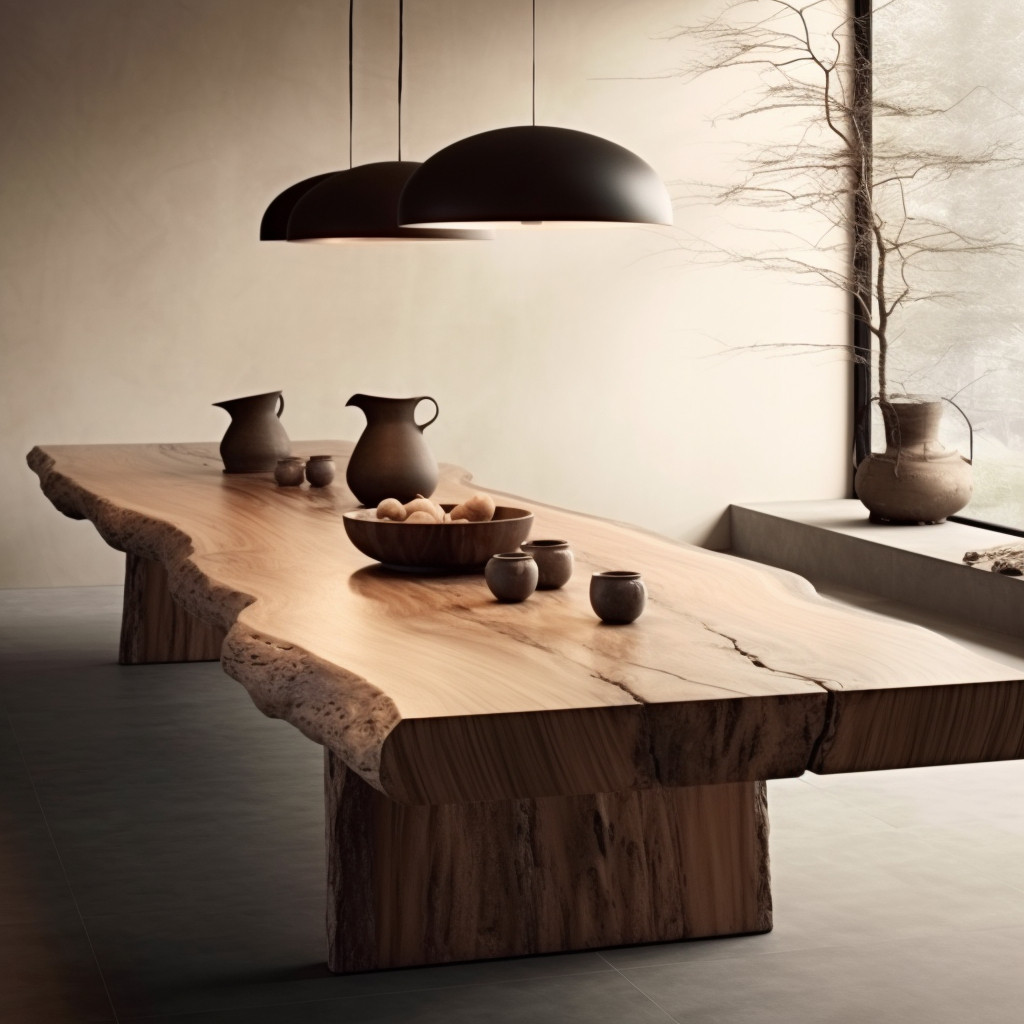 侘寂风茶桌实木大板桌老樟木自然边长桌办公桌原木中古风岛台餐桌,淘宝优惠券,粉丝福利购,淘宝优惠卷