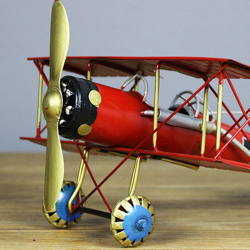 复古飞机美式二战模型铁艺工艺品摆设家居客厅小摆件酒柜装饰品,淘宝优惠券,粉丝福利购,淘宝优惠卷