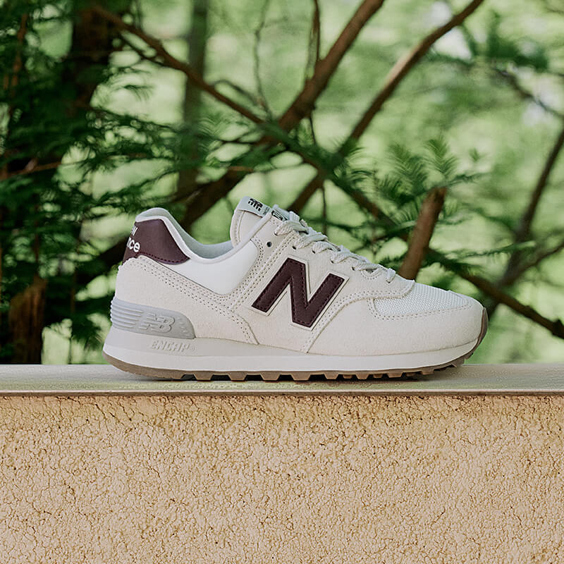 New Balance NB官方正品经典夏复古潮流运动休闲女慢跑鞋WL574RCF-图1