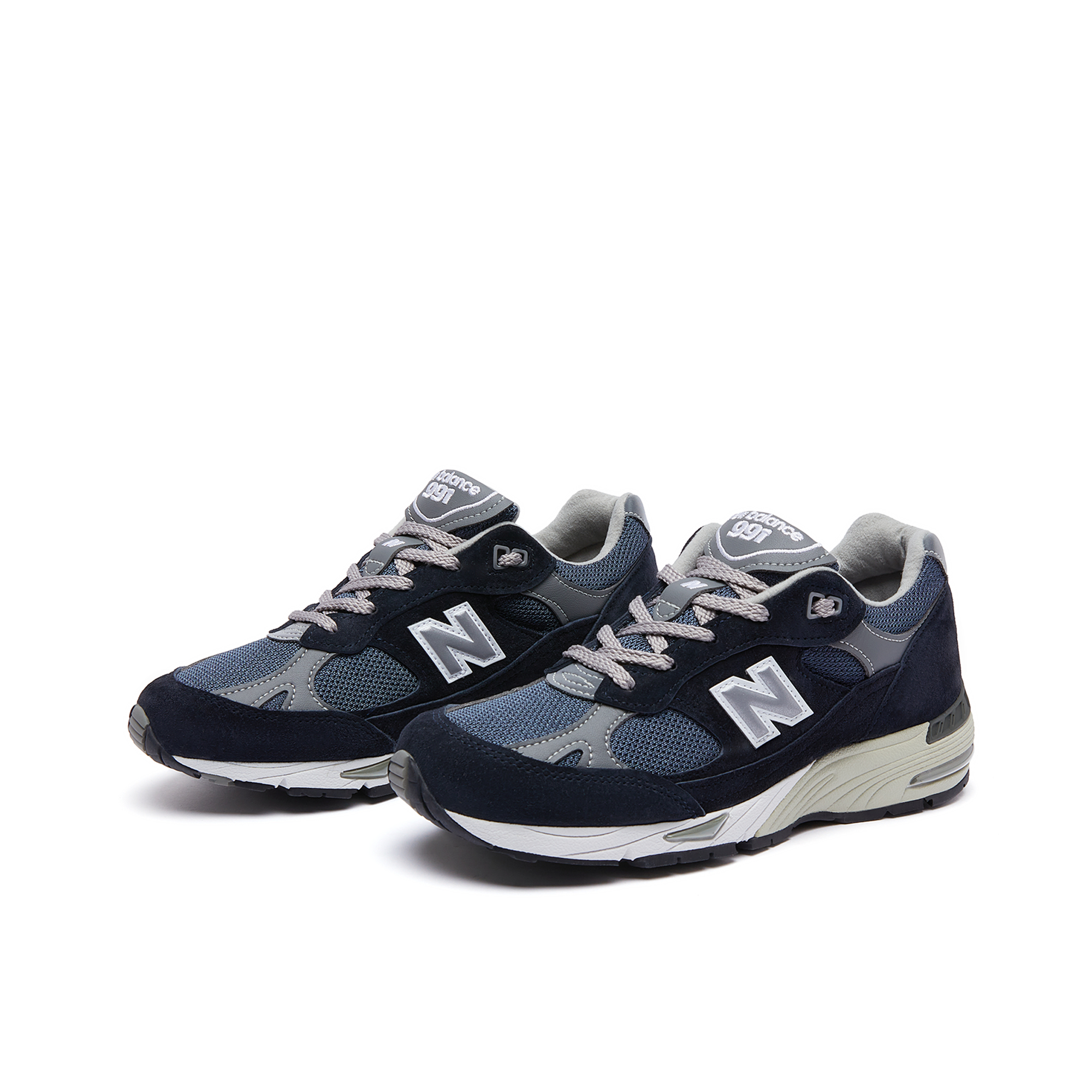 New Balance NB官方正品991系列男女款复古英产运动休闲鞋W991GL - 图1