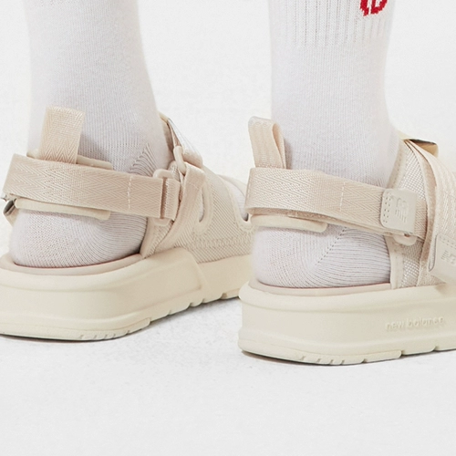 New balance, обувь для отдыха, пляжные сандалии на липучке, слайдеры, тапочки