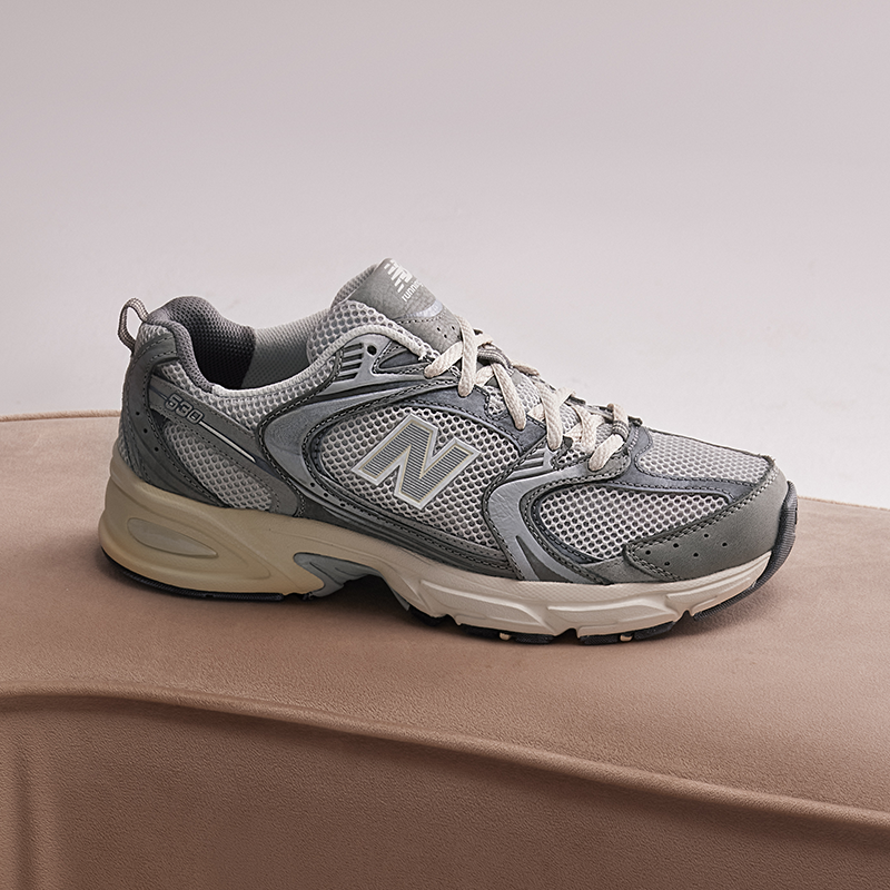 New Balance NB官方正品男女情侣复古灰色运动休闲老爹鞋MR530TG - 图2