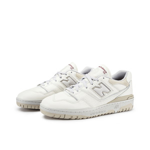 New Balance NB官方男女鞋复古拼接简约百搭运动篮球板鞋BB550LN1