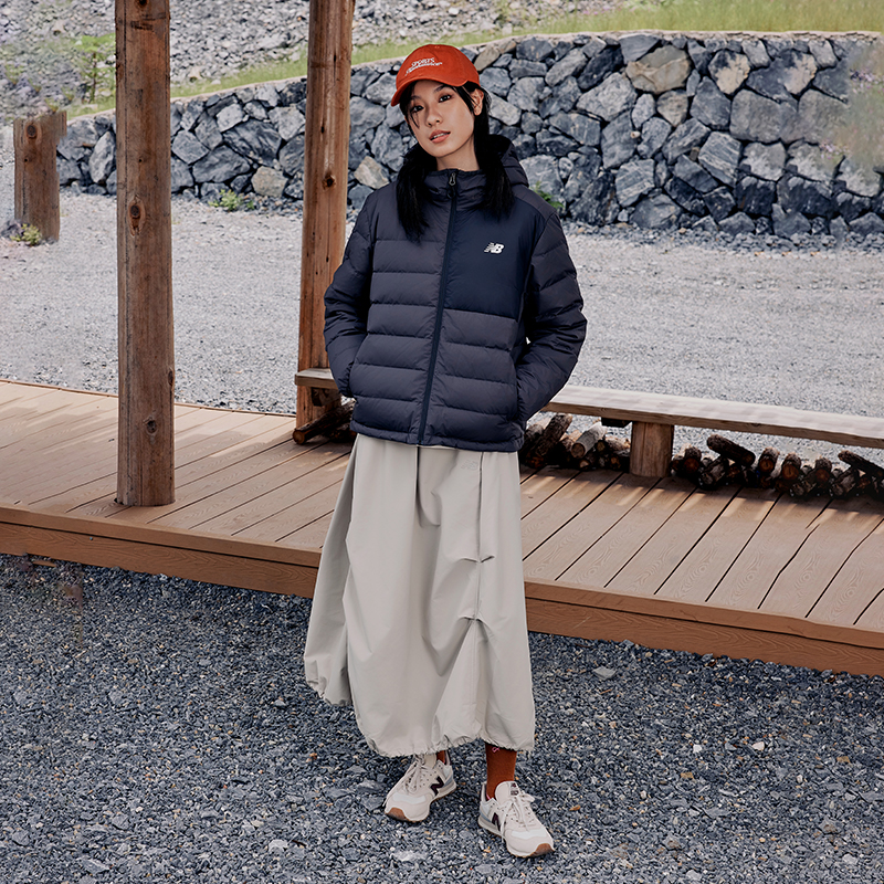 双十一预售丨New Balance NB官方25秋冬女保暖鸭绒羽绒服NPF47072