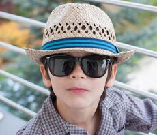 Солнцезащитные очки 澳洲babybanz儿童防紫外线飞行员变色撞色太阳眼镜墨镜baby banz