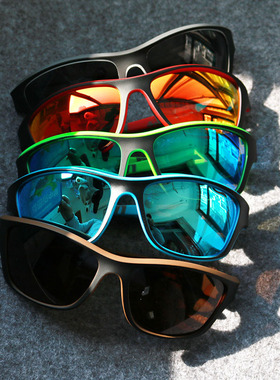 运动防风沙挡强光骑行偏光太阳镜